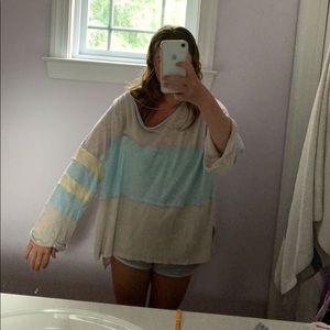 Sara Cameron shirt from outer banks. Free people shirt